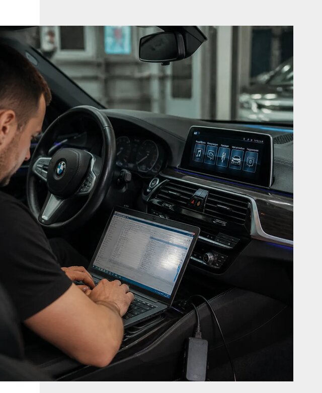 Русификация мультимедиа BMW для авто под ключ в Кронштадте