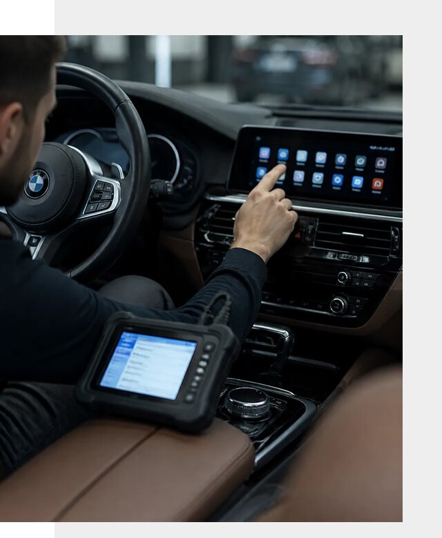 Установка приложений и мультимедиа сервисов BMW в Кронштадте