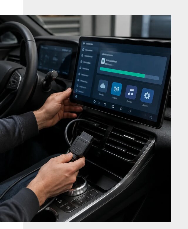 Установка приложений BYD для автомобиля под ключ в Кронштадте