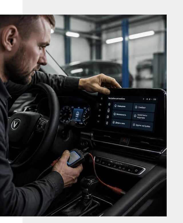 Русификация Changan CS55 и мультимедиа под ключ в Кронштадте