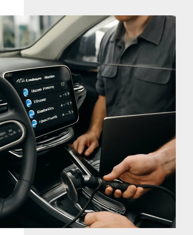 Установка приложений Geely для мультимедиа автомобиля в Кронштадте