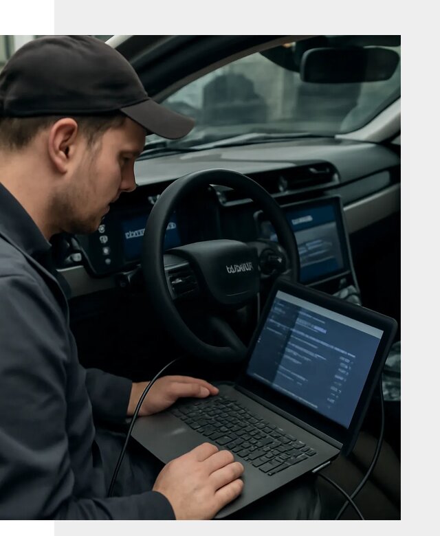 Профессиональная русификация автомобилей Lynk Co в Кронштадте