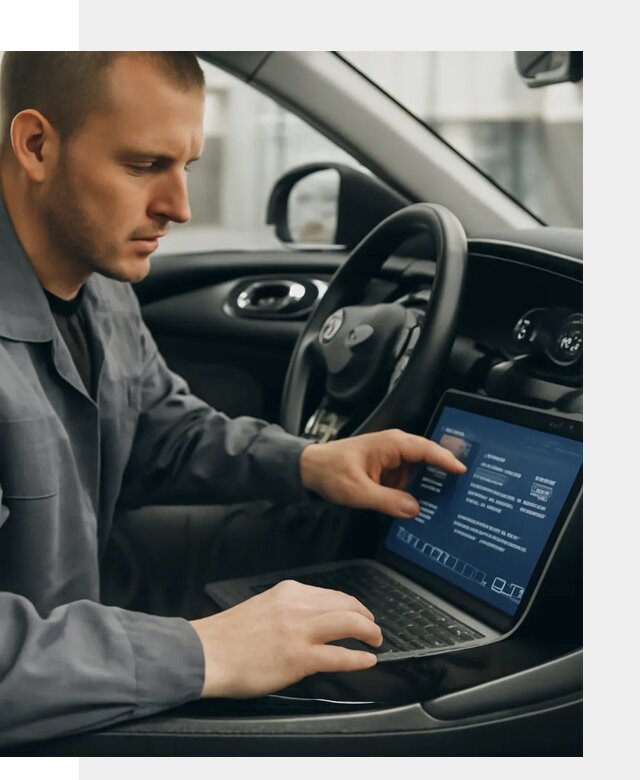 Русификация приборной панели автомобиля Lynk Co в Кронштадте
