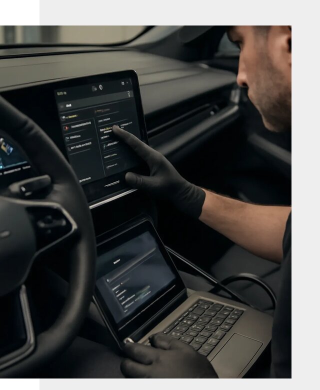 Русификация приборной панели Rising автомобиля в Кронштадте