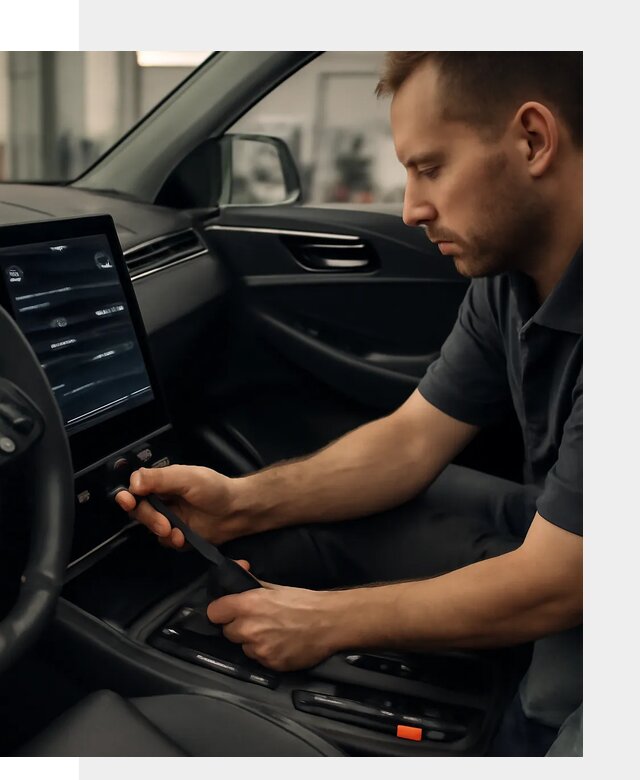 Восстановление автомобиля после русификации в Кронштадте