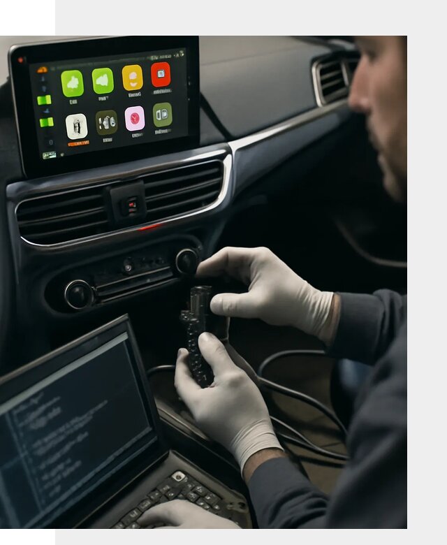 Активация Apple CarPlay в Кронштадте для штатной мультимедиа