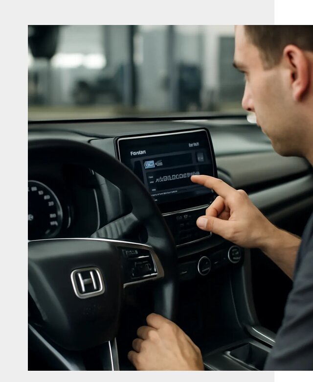 Русификация панели приборов Honda в Кронштадте по цене 5217 ФастМобиль-Крн