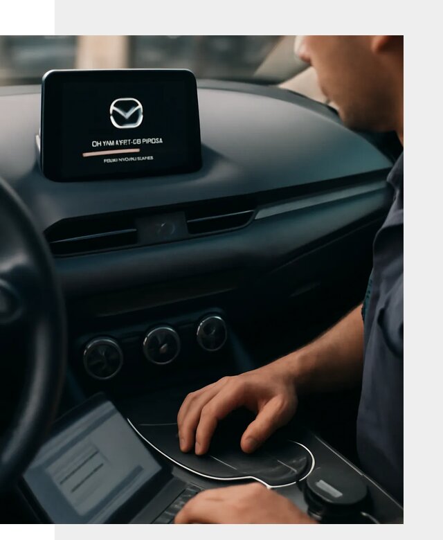 Установка приложений Mazda на мультимедийную систему в Кронштадте