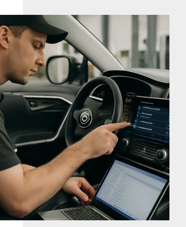 Русификация мультимедиа Toyota для автомобилей в Кронштадте